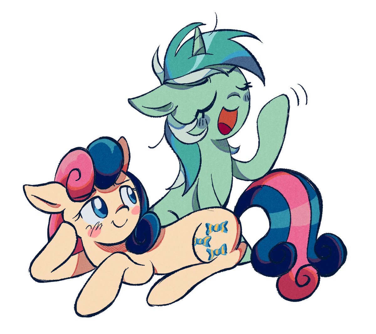 bardsadventure's tweet photo. Yapper #mlp #lyrabon https://t.co/QBGyzGpGem
