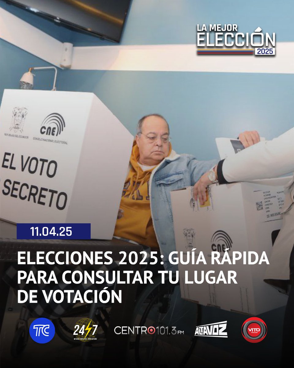 elnoticierotc's tweet image. El 13 de abril se define el futuro del país. Si todavía tienes dudas sobre tu lugar de votación en esta segunda vuelta electoral, aquí te dejamos una guía rápida para que puedas consultarlo: bit.ly/43RmCKQ
