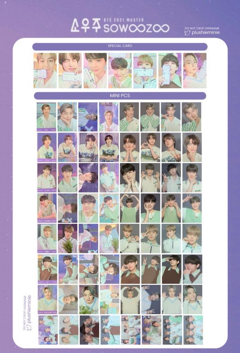 RT &amp; Like to win SOWOOZOO MINI PHOTO CARD SET 2021! 🎁🥳