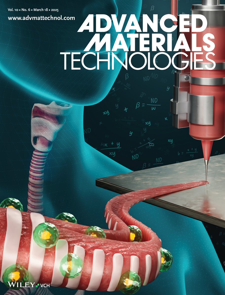 Riccardo Gottardi (@ricgottardi) on Twitter photo Congratulations to <a href="/IreneChiesa22/">IreneChiesa</a> & co-authors for this beautiful paper on 4D bioprinting of trachea that got the cover of Advanced Materials Technologies <a href="/AdvPortfolio/">Advanced Portfolio News</a> #ProudPI <a href="/CPiaggioUniPisa/">CentroPiaggioUniPisa</a> <a href="/CHOP_Research/">CHOP Research</a> <a href="/ChildrensPhila/">Children's Hospital</a> <a href="/Unipisa/">Università di Pisa</a> <a href="/pennbioeng/">Penn Bioengineering</a> <a href="/Penn_ENT/">Penn Otorhinolaryngology</a>
advanced.onlinelibrary.wiley.com/doi/10.1002/ad… Congratulations to <a href="/IreneChiesa22/">IreneChiesa</a> & co-authors for this beautiful paper on 4D bioprinting of trachea that got the cover of Advanced Materials Technologies <a href="/AdvPortfolio/">Advanced Portfolio News</a> #ProudPI <a href="/CPiaggioUniPisa/">CentroPiaggioUniPisa</a> <a href="/CHOP_Research/">CHOP Research</a> <a href="/ChildrensPhila/">Children's Hospital</a> <a href="/Unipisa/">Università di Pisa</a> <a href="/pennbioeng/">Penn Bioengineering</a> <a href="/Penn_ENT/">Penn Otorhinolaryngology</a>
advanced.onlinelibrary.wiley.com/doi/10.1002/ad…