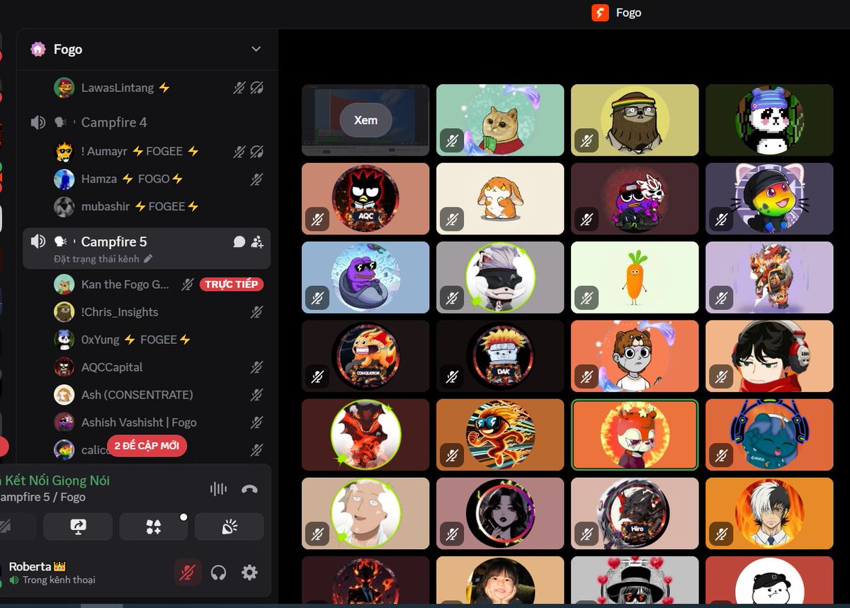 Another amazing karaoke session with the <a href="/FogoChain/">Fogo</a>  community continues — thank you all for your beautiful voices! <a href="/1Cilineth/">Cilin (evm/acc)</a>  <a href="/HngNguy58222/">Hannie.ip</a>  <a href="/ice_bearcute/">icebearcute</a>  <a href="/Kankan2106/">JoKan | Succinct in your area</a>  <a href="/Lewwiinnn/">lewwiin🔴, 💊</a>