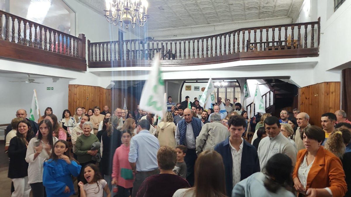 ftc_hd's tweet photo. Se realizo en Sarandí Grande el lanzamiento de la candidatura de Maximiliano Ripoll como Alcalde de esa ciudad.
El acto fue acompañado por el candidato a Intendente Cayetano Stopingi. https://t.co/ioWQyZthoo