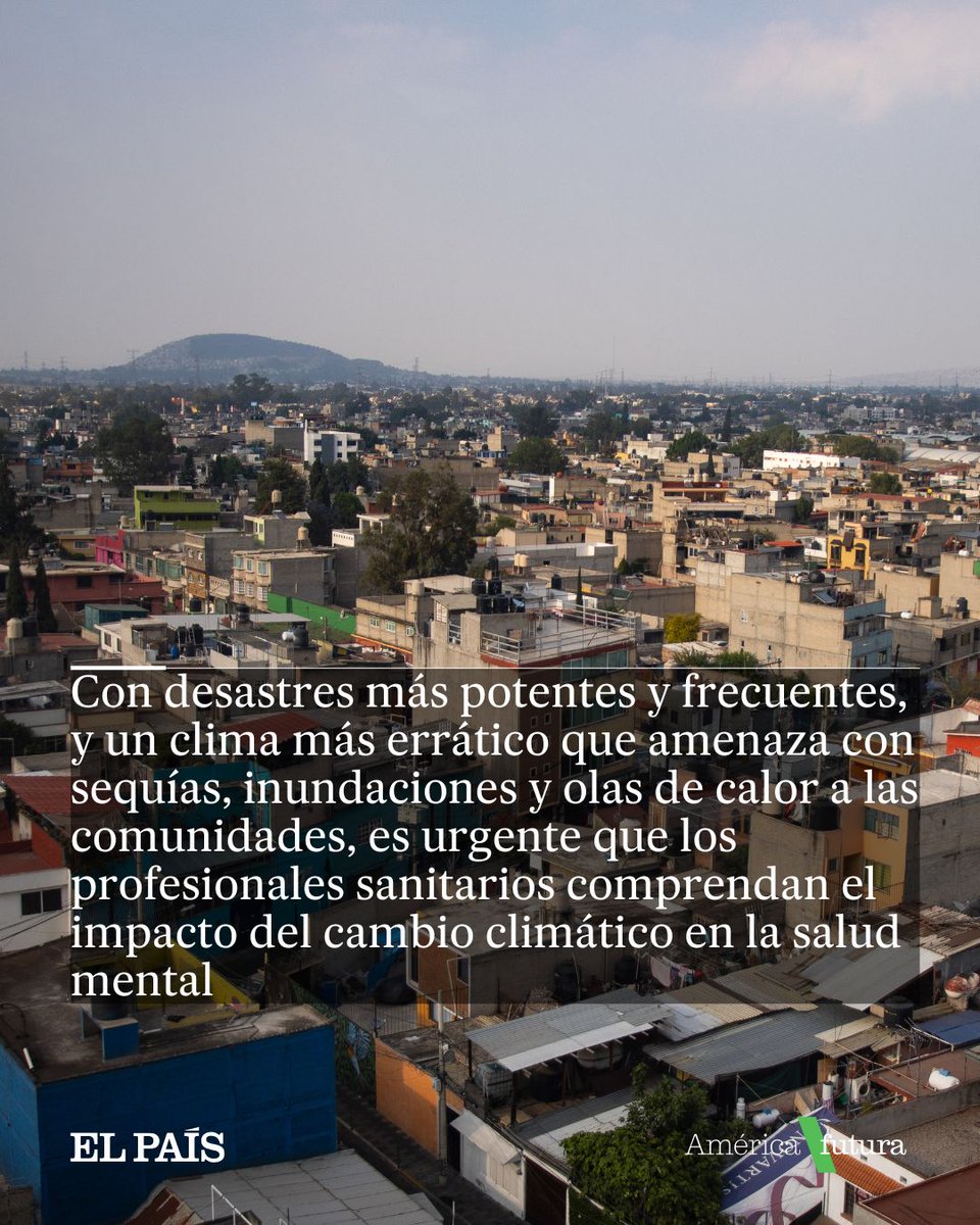 el_paisus's tweet image. ⭕️“Salí de un pequeño municipio donde todos se conocían. Cuando comencé a vivir en la ciudad, mi salud mental sufrió mucho. Empecé a desarrollar depresión y ansiedad”, recuerda

Al desarraigo, a Oliveira se le sumó lo que el filósofo Glenn Albrecht bautizó como #Solastalgia