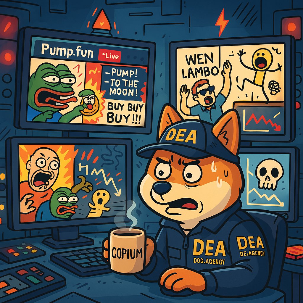 DEAonSolana's tweet photo. 🚨 Operation: Stream Patrol 🚨
https://t.co/ctgtJg67Mm’s livestreams are back.
Last time? Chaos.
This time? Moderation in place… supposedly.
$DEA agents are on high alert.
Stay vigilant. Stay based. Stay $DEA.
#PumpFun #LivestreamChaos #CryptoHumor #DEAcoin https://t.co/wNvVwv3hHx