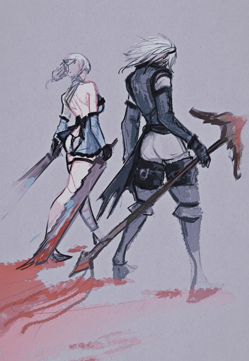 older doodle 

#ニーア　#ニーアレプリカント　#nier