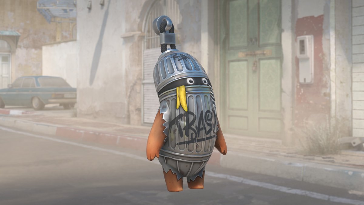 My new <a href="/CounterStrike/">CS2</a>  Charm that I made with <a href="/Mei_workshop/">Mei</a>  
Charm | Trash V1 - steamcommunity.com/sharedfiles/fi…
Charm | Trash V2 - steamcommunity.com/sharedfiles/fi…

I hope you like it!!