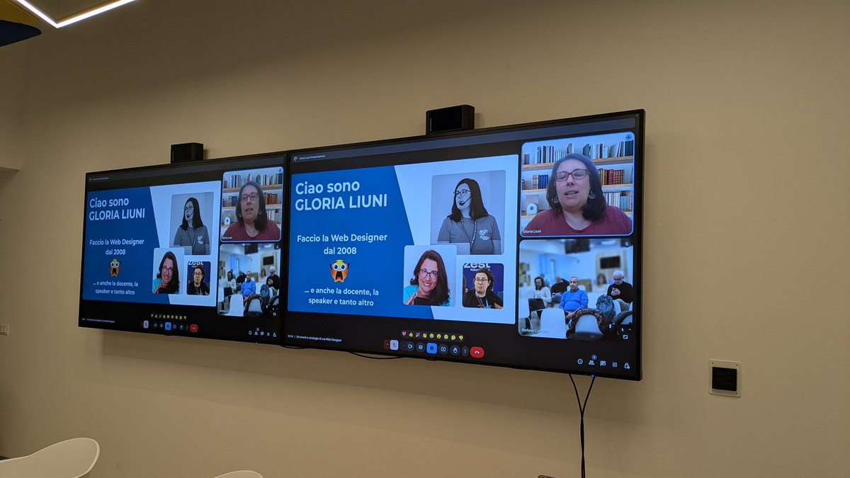 roma_wordpress's tweet photo. Gloria Luini speaker al Meetup WordPress di Roma 🎉🥳 https://t.co/0cQO7wgzUd