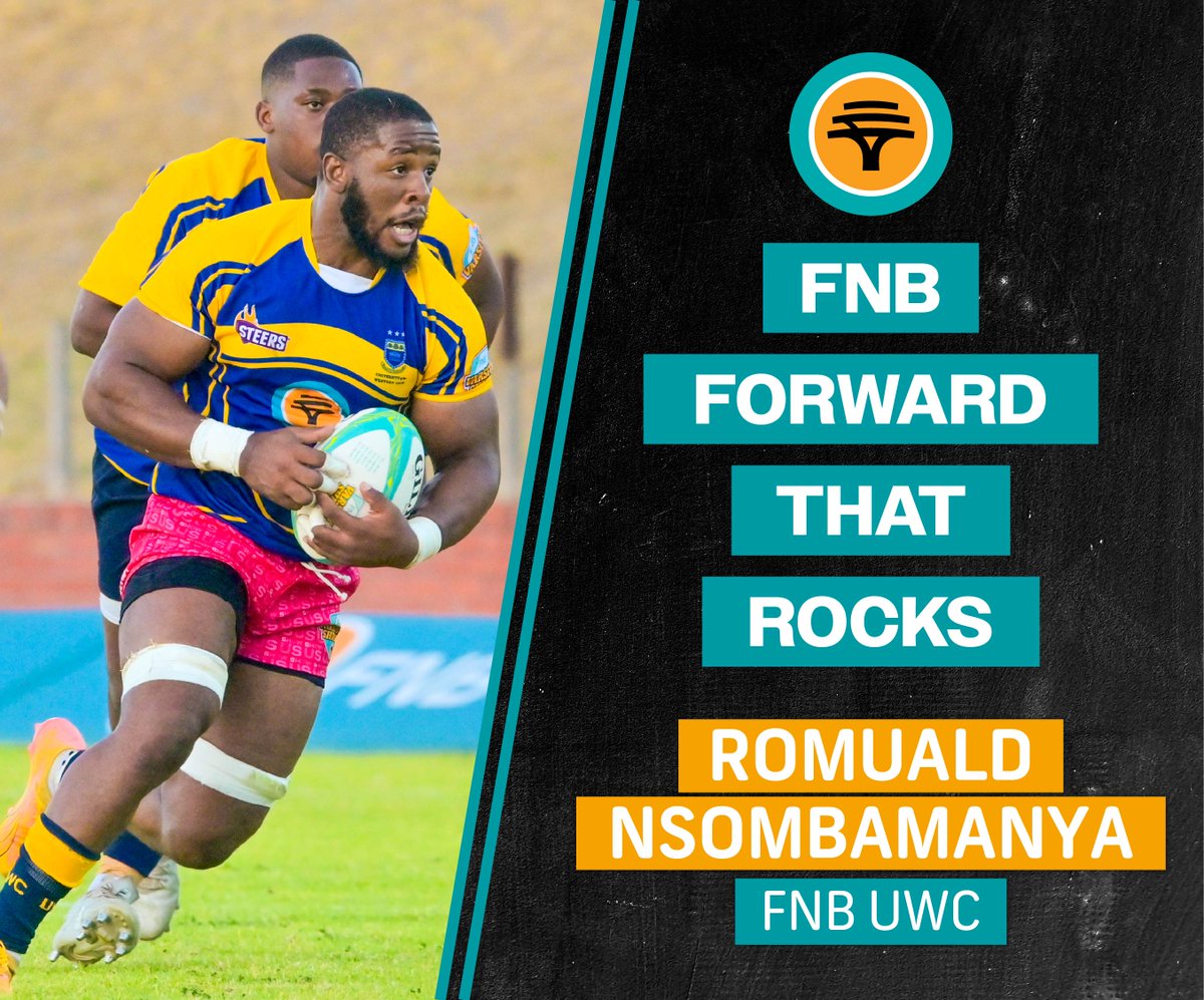 Congrats to Romuald Nsombamanya who was voted as both the FNB Overall Player That Rocks as well as the FNB Forward That Rocks! 

He collects the R10 000 &amp; R7 500 cheques powered by FNB eWallet &amp; also wins a Suzuki car for a year courtesy of <a href="/HertzRentACarSA/">Hertz Rent a Car</a>! 

#NxtLevel player!