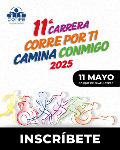 _indiscapacidad's tweet photo. El @_indiscapacidad te invita a la 11ª Carrera Corre por Ti, Camina Conmigo. Distancias: 5K, 10K y 3K caminata. Lugar: Bosque de Chapultepec 11 de mayo Regístrate ahora y corre con causa: 
https://t.co/s7556smQ7x 
https://t.co/vtW5ENfSgS
#CorreConCausa #PcDi #Inclusión #Deporte https://t.co/gRpxwerBQr