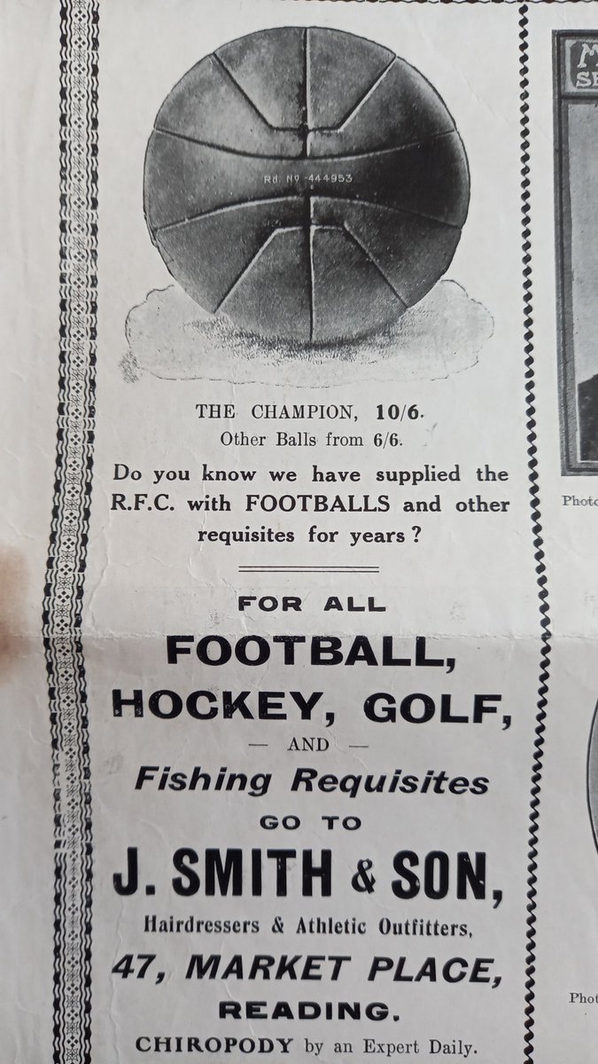 cribsie's tweet photo. Two shops that supplied #readingfc in 1910 https://t.co/0JBUJ2MmpP