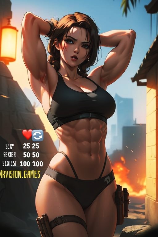 visionwars's tweet photo. Rewards here ☝🏻
#undresschallenge #WhosTheFather #LaraCroft #TombRaider #gamer #videogames #gamerart #ai #aiart #digitalart #mrvision #fantasyart #fanart #beautifulgirl #aiartwork #aiartcommunity #videogameart https://t.co/aee3AoAfvL