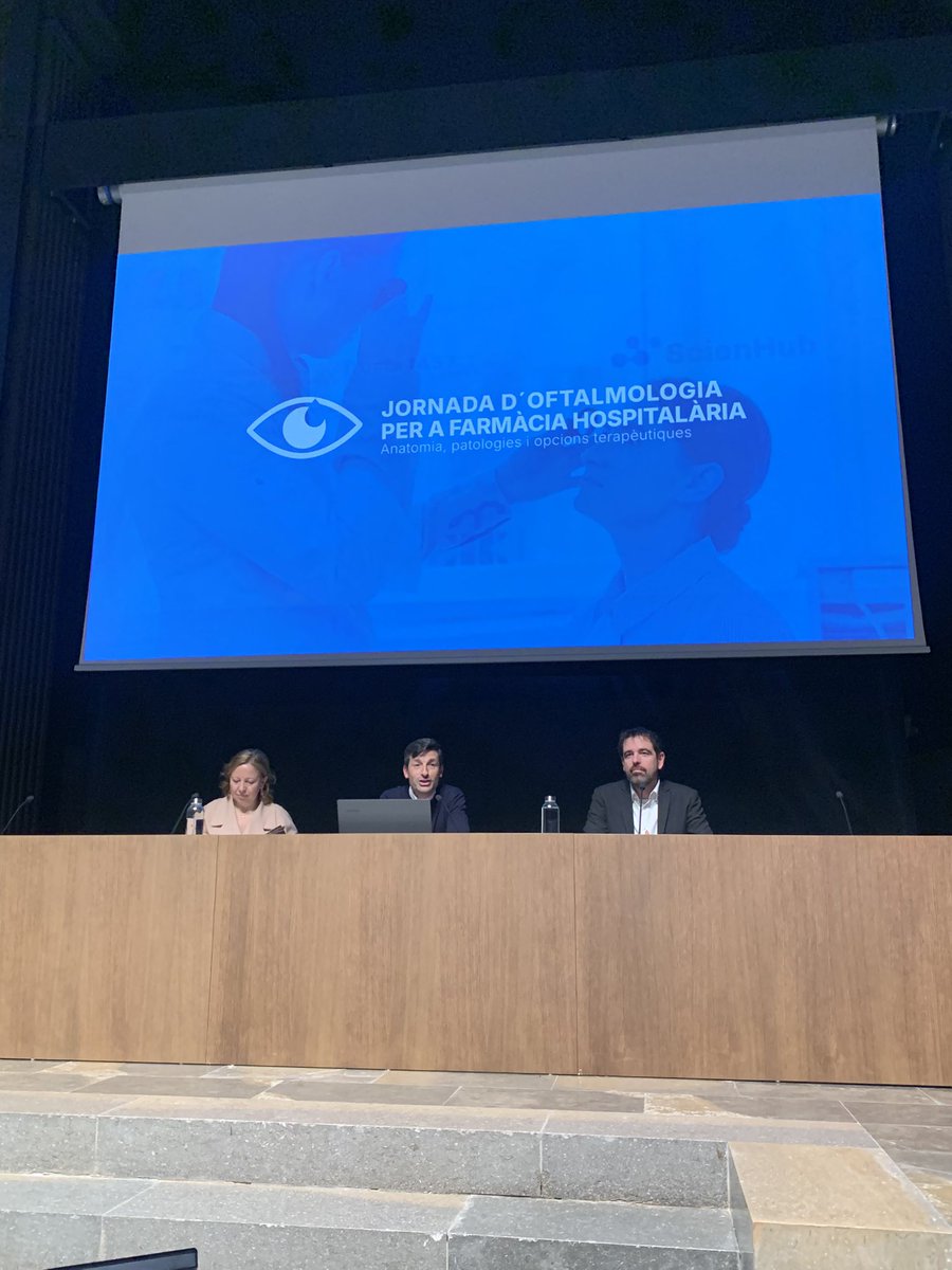 Contenta con la experiencia de la Jornada de Oftalmología para #FarmaciaHospitalaria en Girona, con el aval de <a href="/SCFarmClin/">SC Farmàcia Clínica</a>. Gracias a <a href="/carlesqr/">Carles Quiñones Ribas</a> por la iniciativa y al equipo @FarmasTruetaIas, <a href="/ElisabetLeiva/">Elisabet Leiva</a> y oftalmología <a href="/htrueta/">Hospital Trueta</a> y <a href="/iasgirona/">Institut d’Assistència Sanitària</a> por su implicación. Un placer!!!