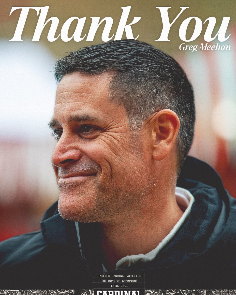 Leaving an immeasurable impact on our program ❤️🌲

Greg Meehan steps away after 13 remarkable seasons on The Farm.

🗞️ » bit.ly/42qgDKB

#GoStanford