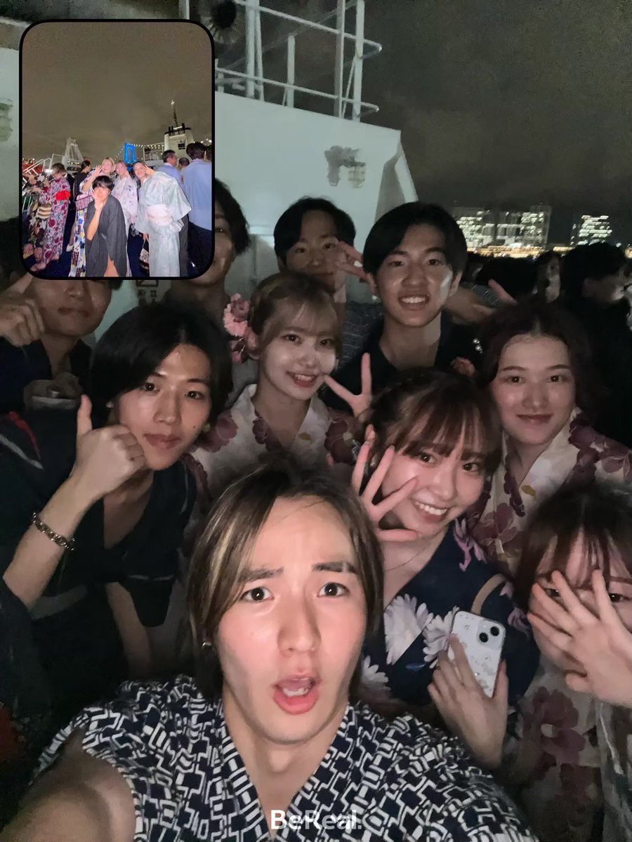 espiga2024's tweet photo. エスピガ2年生のみんなです❣️

1年次の夏に学年で納涼船へ🌞🌴🌺✨

学年全員の企画も様々です！
同期のみんなと素敵な思い出を作りましょう！ https://t.co/CM4ADPNfHg