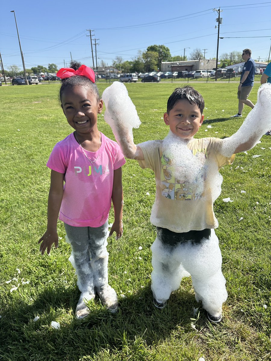 Bubbles, bubbles, everywhere! #finchfalcons