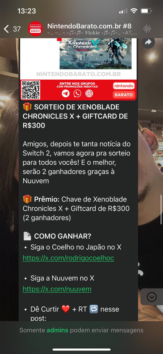 Nykiel22's tweet photo. @rodrigocoelhoc @nuuvem Nunca ganhei nada, vai que cola https://t.co/2XlWNzFJbT