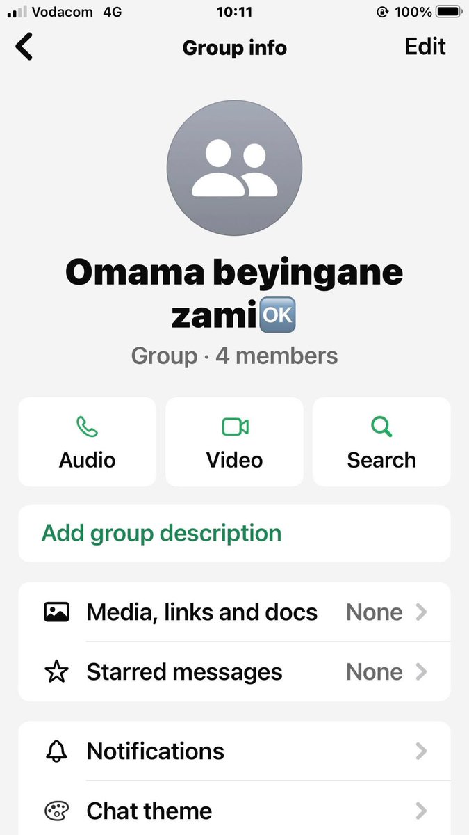 Lush_Beauty1's tweet photo. Some guy created a group for his baby mamas 🤣🤣🤣🤣🤣 https://t.co/nlIyUax096