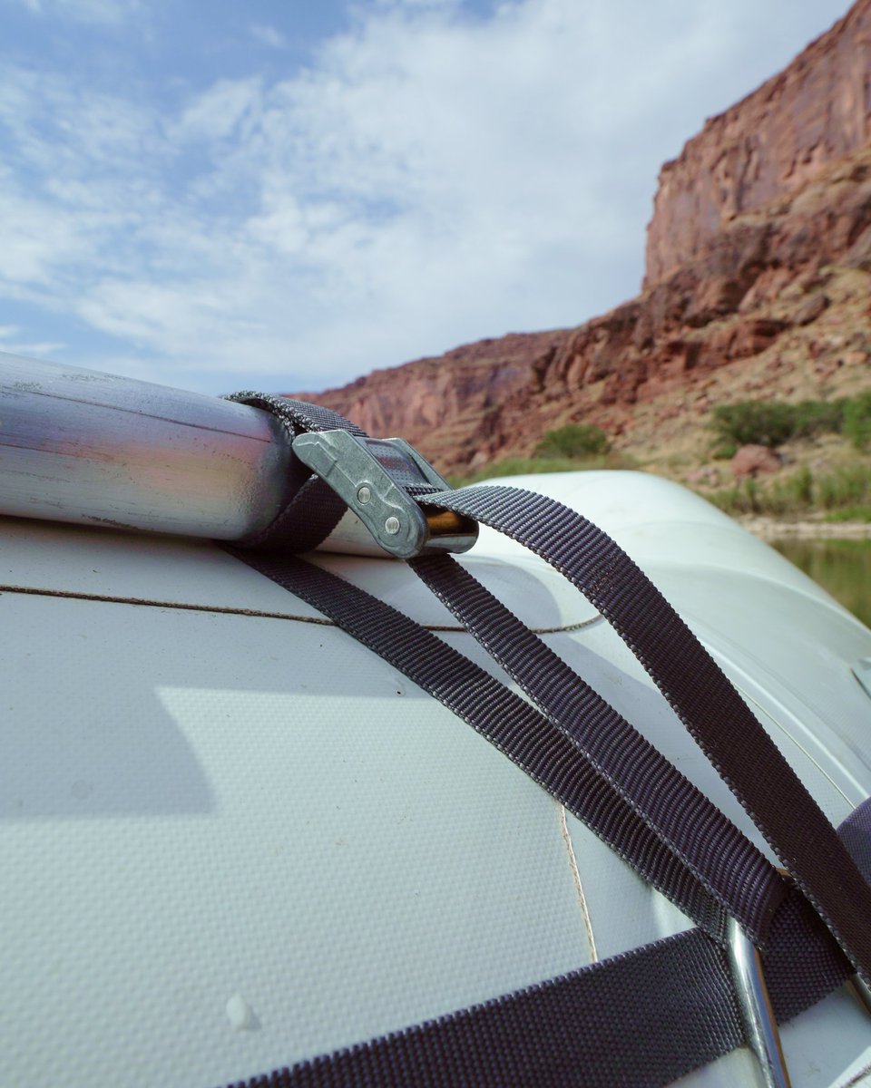 RollercamBuckle's tweet photo. Secured with confidence.

Tighter, more secure hold with less effort by using our straps for high-performance setups like securing this frame in a @hysideinflatables raft.

————

#getoutside #overlanding #overland #4x4 #4wd #offraod #vanlife #camping #rollercam #whatcanyoucam https://t.co/d6CmhQKSwz
