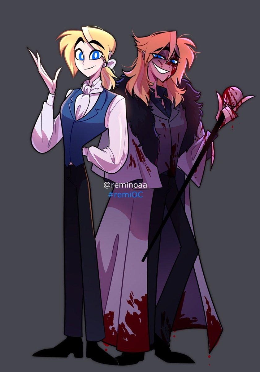 Jekyll and Hyde Michael version 💙
#HazbinHotelMichael #remiOC
