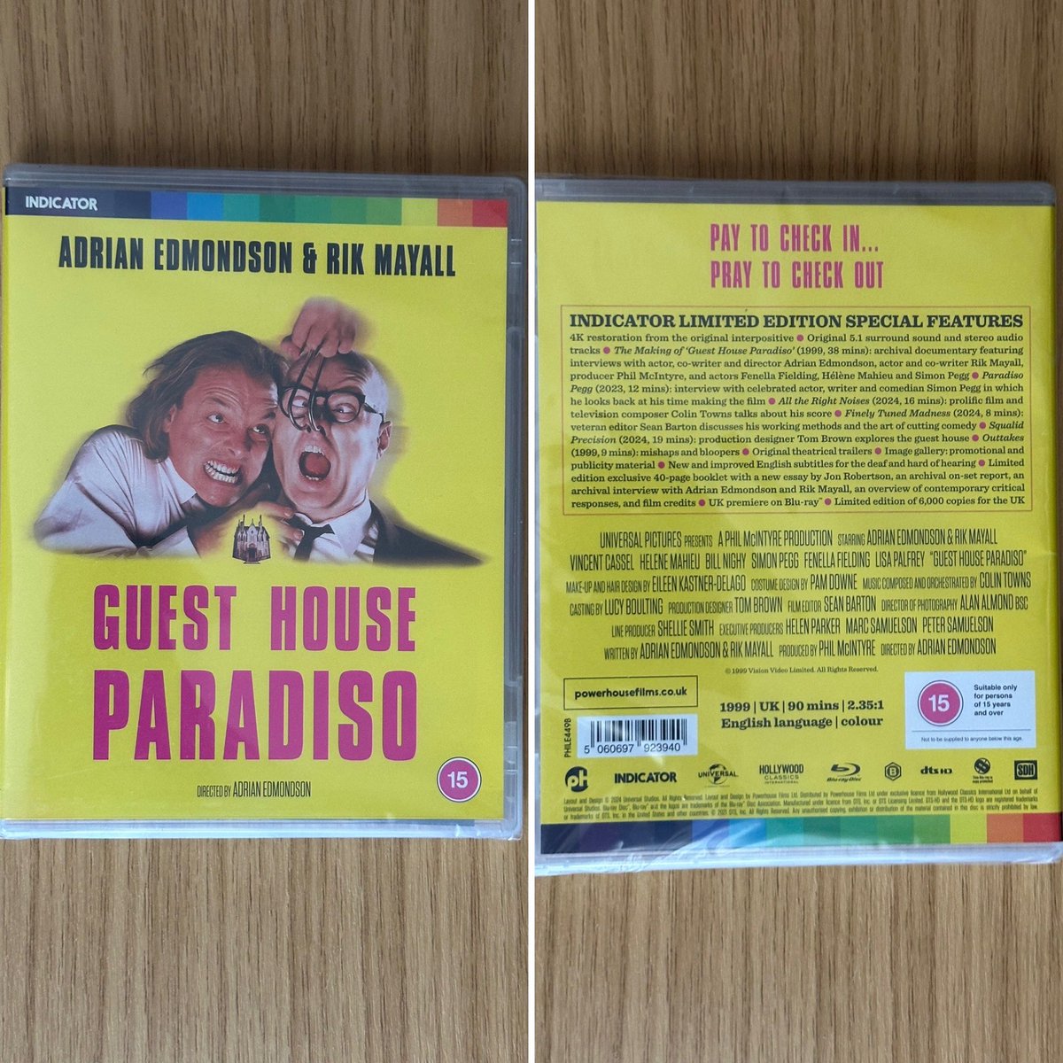s77tux's tweet image. Couple #LatestAdditions to my #BlurayCollection: @indicatorseries’ 4K restoration of #GuestHouseParadiso directed by &amp;amp; starring @AdrianEdmondson; @deadpoolmovie #DeadpoolAndWolverine starring @VancityReynolds &amp;amp; @RealHughJackman. #Bluray #PhysicalMedia #KeepDiscsAlive