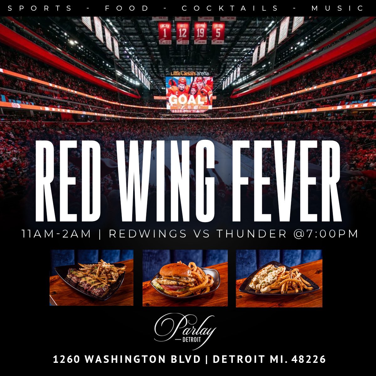 ParlayDetroit's tweet photo. Stop it’s FRIDAY!! Come enjoy Parlay Detroit https://t.co/QDbyvIGWor