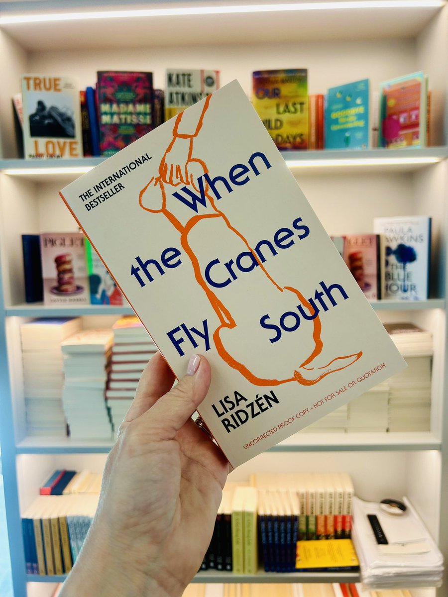 Alison Barrow (@alisonbarrow) on Twitter photo ๐ฅ GIVEAWAY ๐ฅ
Fancy a proof copy of this tender and beautiful book
- the debut novel of the year - #WhenTheCranesFlySouth by Lisa Ridzen?
I have FIVE copies to give to readers.
RT and follow to enter
UK only (sorry)
Ends 14/4/25 1pm
Thanks to <a href="/DoubledayUK/">Doubleday Books</a>. It's out May! ๐ฅ GIVEAWAY ๐ฅ
Fancy a proof copy of this tender and beautiful book
- the debut novel of the year - #WhenTheCranesFlySouth by Lisa Ridzen?
I have FIVE copies to give to readers.
RT and follow to enter
UK only (sorry)
Ends 14/4/25 1pm
Thanks to <a href="/DoubledayUK/">Doubleday Books</a>. It's out May!