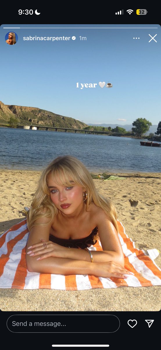 great. now she’s gonna think i’m a fan.