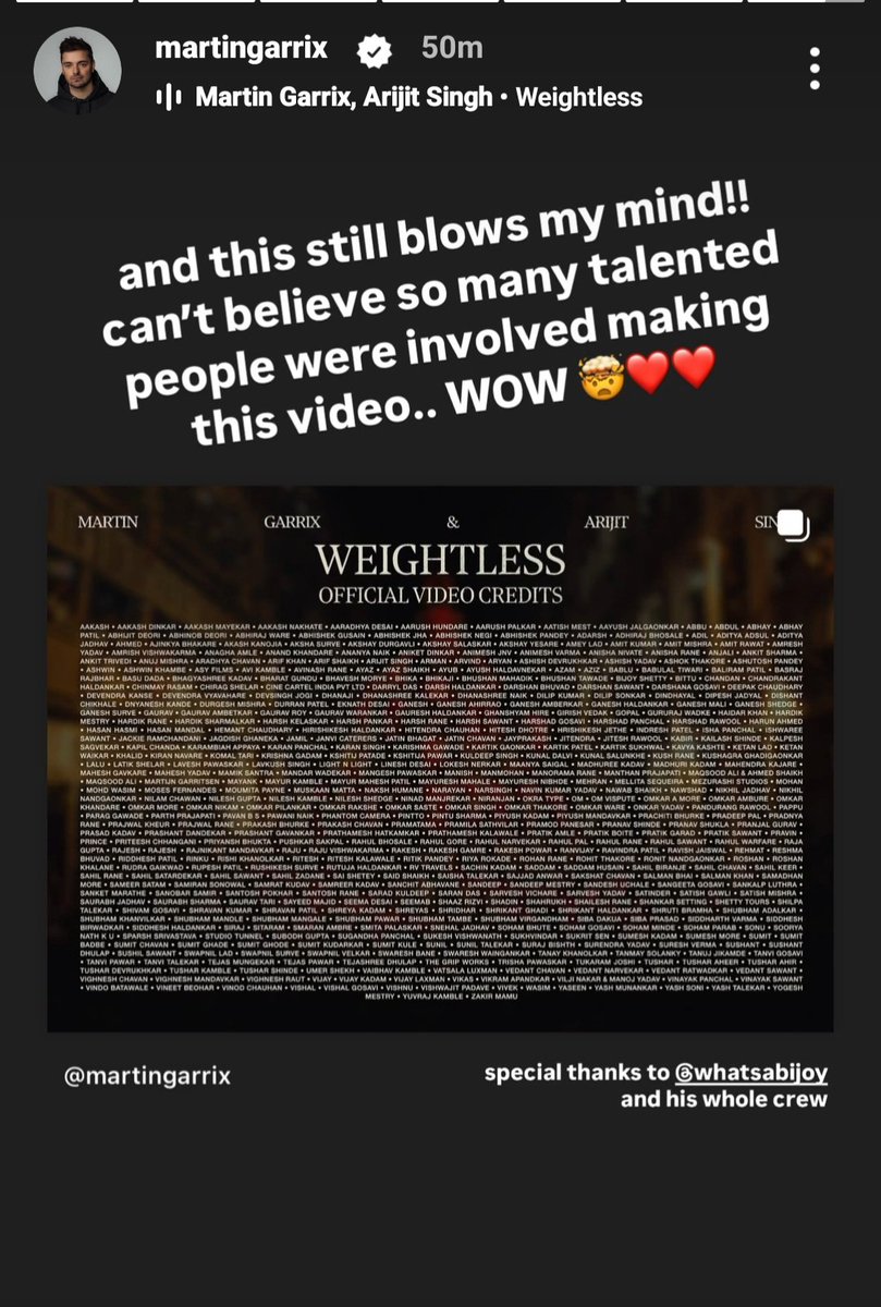 Ahsm00B's tweet image. 🙌🏻💖
@Atmojoarjalojo @MartinGarrix
#Weightless 
 🎶✨️💫🎯🔥💪🏻🙏🏻🫶
#arijitsingh x #martingarrix