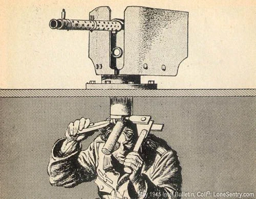 This is a fascinating modeling project to follow of a Hetzer.
Interesting here to see internal details of the remote MG34 mount 