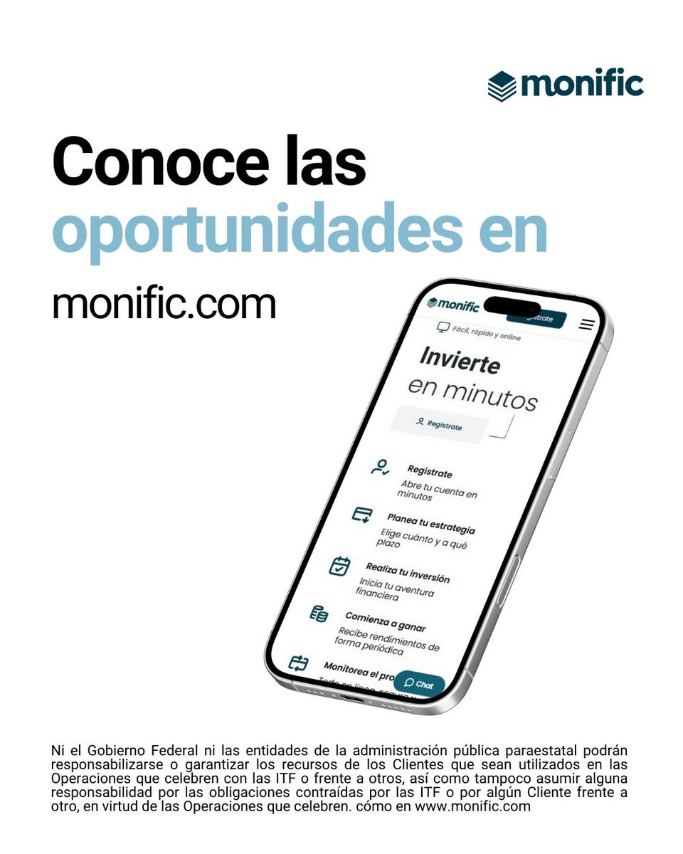 🚨 La tasa bajó al 9%... ¡y eso lo cambia todo! 💥

✅ Más rendimiento, sin magia. Son BIENES RAÍCES.
100% online, rendimientos fijos y desde tu cel. 📲

🔒 Congela hasta 19% y olvídate de las bajadas.
Tu dinero ya lo entendió… ¿y tú? 💜
#Monific #Inversiones #RendimientoFijo