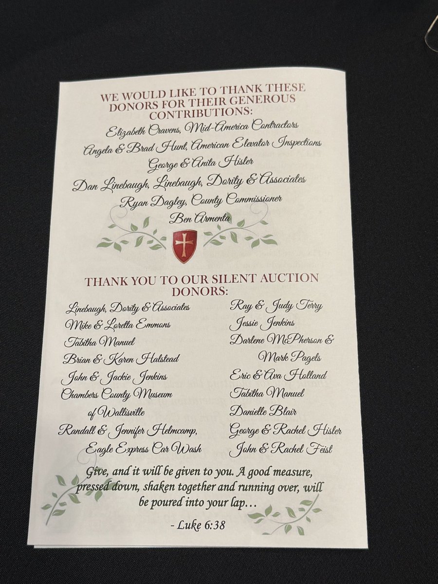 LDALawTX's tweet photo. We had a great time at the Faith Leadership Christian Academy’s Vision Banquet yesterday. ✨

The students did an awesome job expressing their passion for their school and faith, and we got to see some recipients of the Michael Jenkins Memorial Scholarship. https://t.co/Tp5fUQPwQk