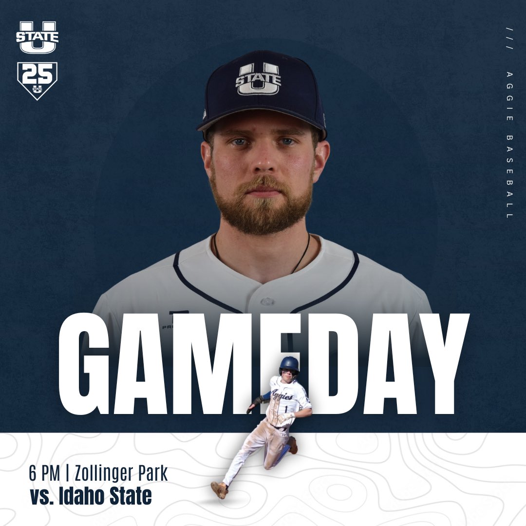 Beautiful day for some baseball. First 50 students receive a voucher for a free lunch buffet at Pizza Pie Cafe. 

📍 Zollinger Park
⏰ 6 PM
🆚 Idaho State
📺 USU Baseball YouTube 

#aggiesalltheway