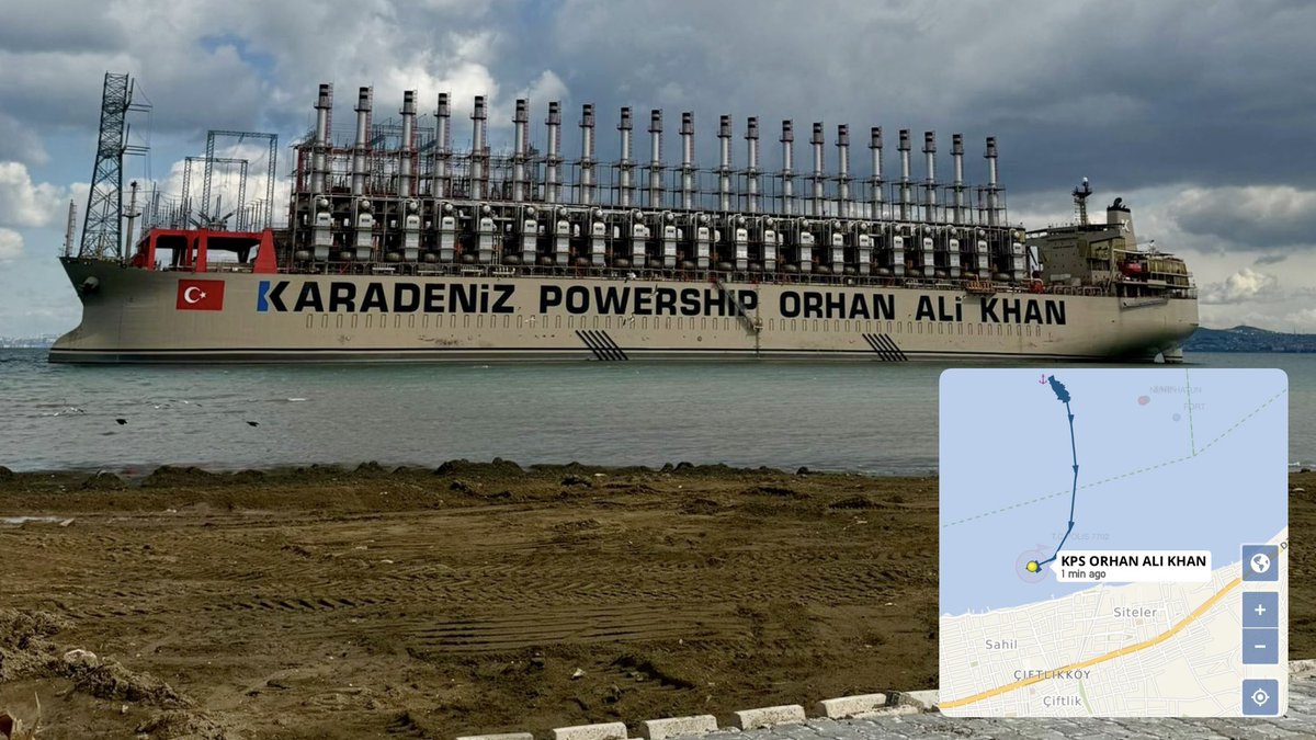 YALOVA AÇIKLARINDA ENERJİ GEMİSİ KARAYA OTURDU

Dün gece saatlerinde #Yalova Çiftlikköy açıklarında bulunan Yalova Demir Sahası'nda, Karadeniz Holding'e ait 289 metre uzunluğundaki KPS ORHAN ALI KHAN isimli enerji gemisi, olumsuz hava ve #deniz şartları nedeniyle demir tarayarak