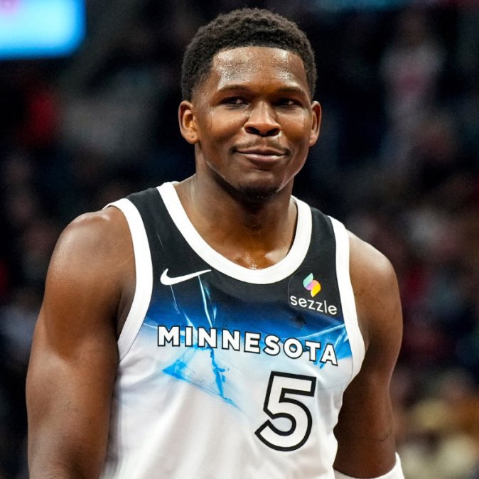 Anthony Edwards on his weekend plans:

“Birthday party Saturday, game Sunday, and a f***ing paternity test Monday. It’s a busy one.”