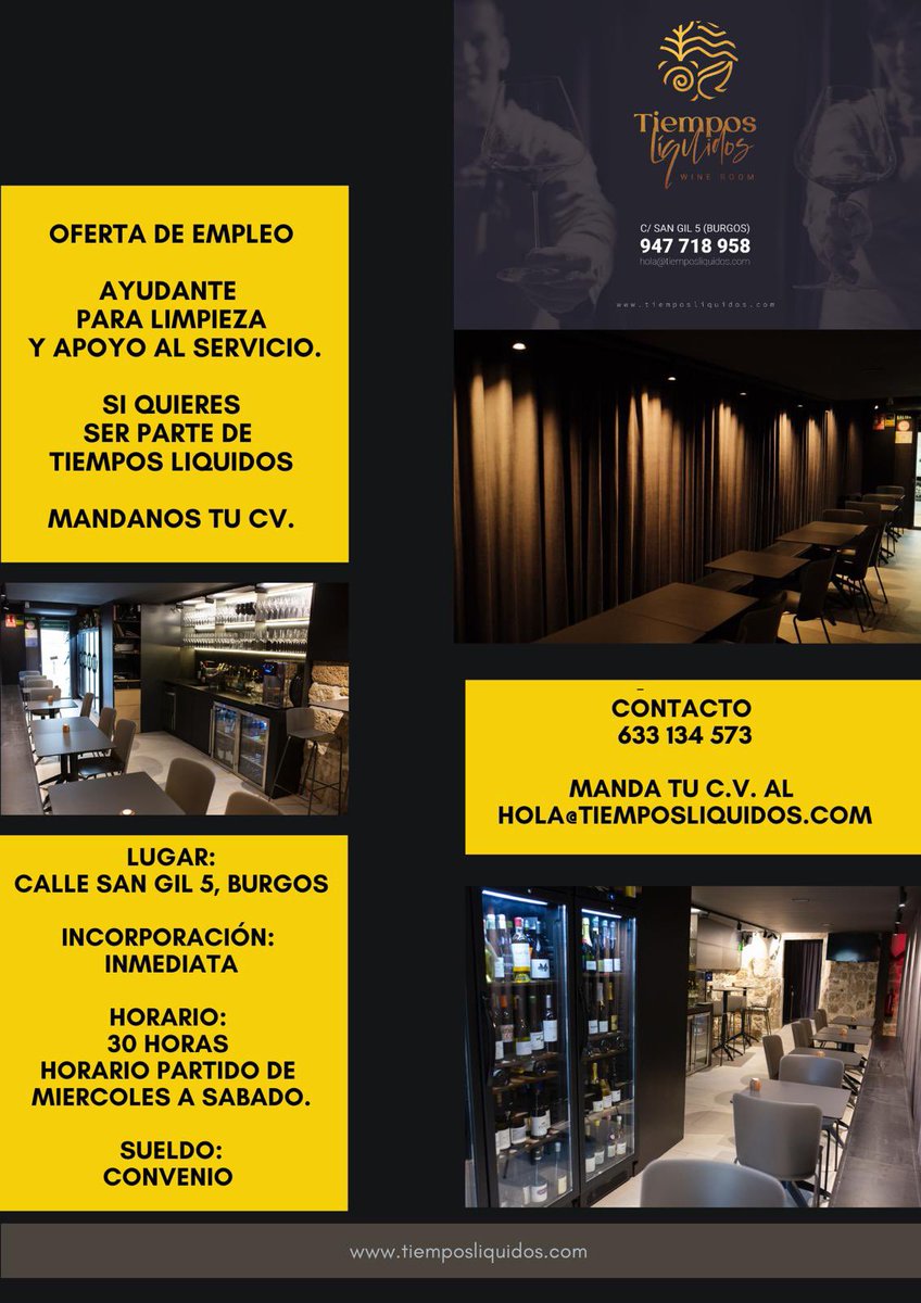 Tiempos Líquidos Wine Room tweet media