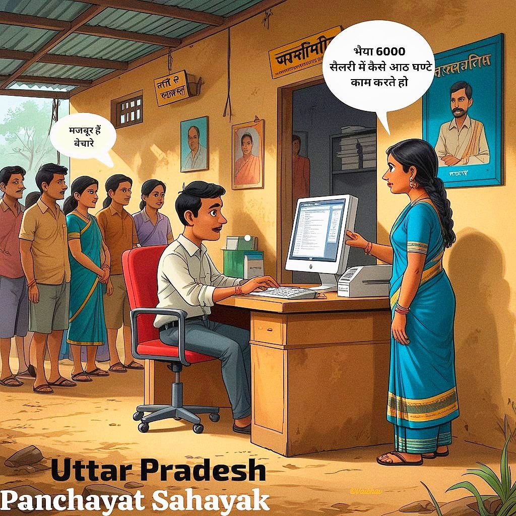 पंचायत सहायक यूनियन रामपुर🧢 tweet media