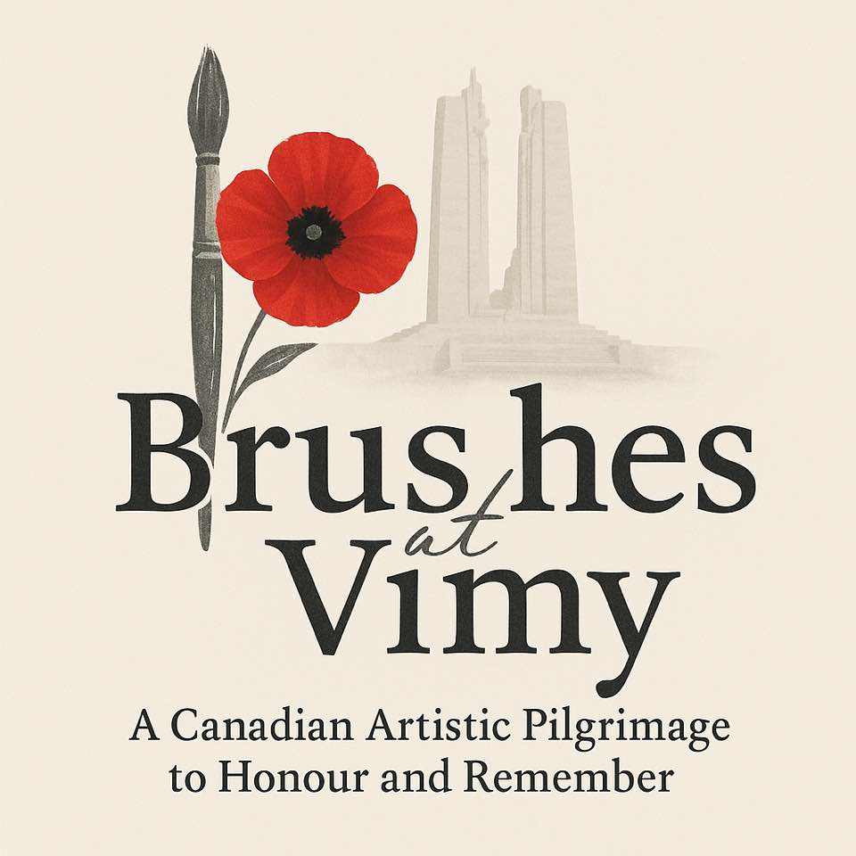 We are exploring the idea of an artistic pilgrimage to #vimy to paint,sketch, capture the monument. This would be a yearly event, stay tuned! <a href="/vimyfoundation/">The Vimy Foundation 🍁 La Fondation Vimy</a>