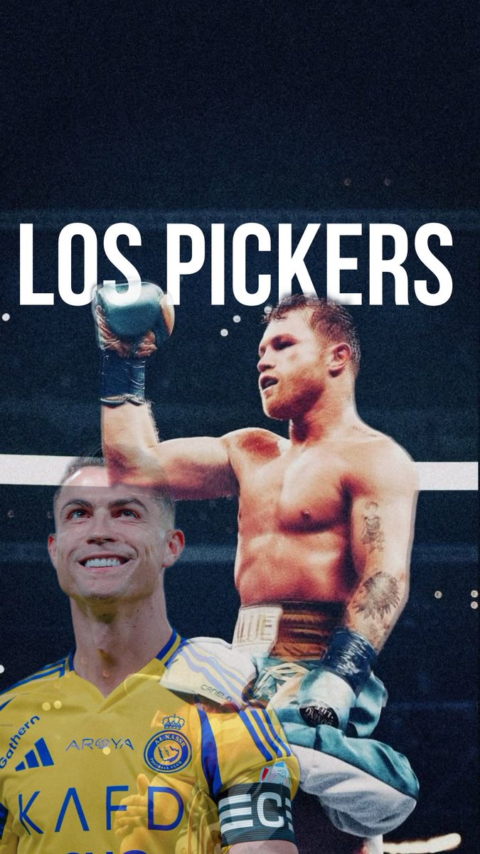 LosPickers's tweet photo. El boxeador mexicano #CaneloÁlvarez aseguró recientemente que el portugués #CristianoRonaldo será su invitado de lujo para su pelea del próximo 3 de mayo ante William Scull. https://t.co/fpSA2LU8n7