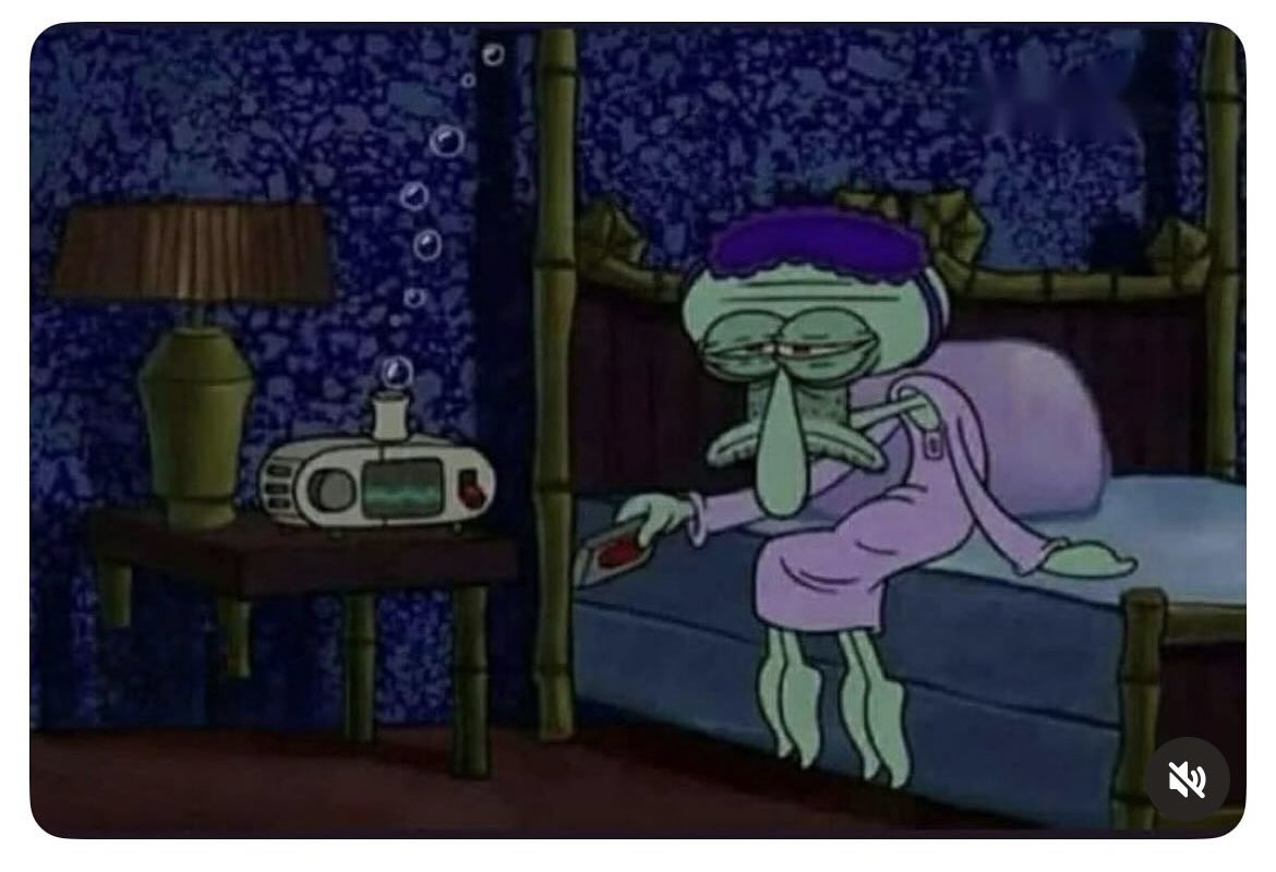 Yo, en pleno viernes 11 de abril a las 10:30 am 🙄