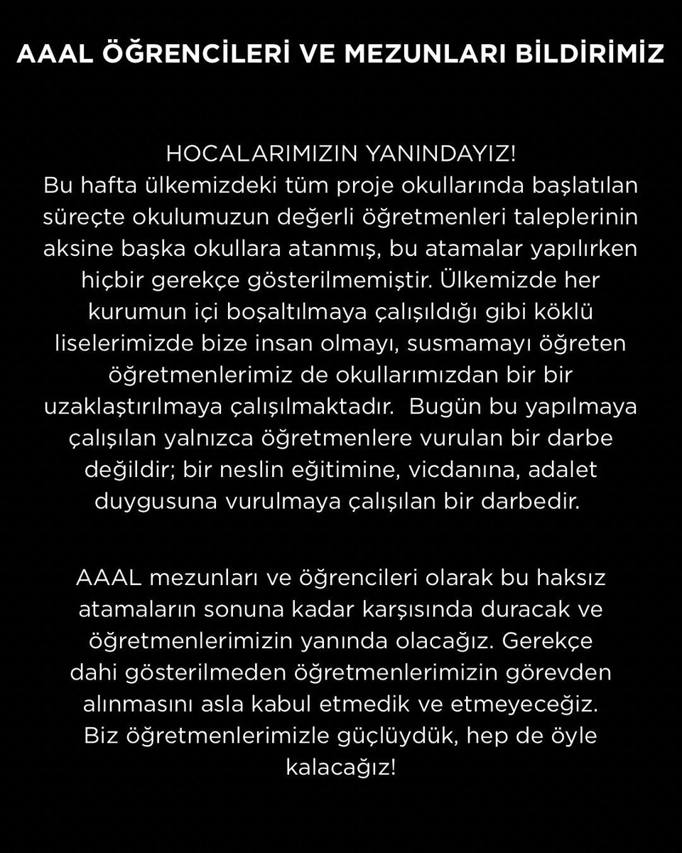 Öğretmenlerimizle Omuz Omuza!
📍Ankara Fen Lisesi
📍İstanbul Atatürk Anadolu Lisesi
📍İstanbul Kadıköy Lisesi
📍Ankara Atatürk Anadolu Lisesi
📍Kocaeli Fen Lisesi
📍Tekirdağ Anadolu Lisesi
📍Sakıp Sabancı Anadolu Lisesi
📍Burak Bora Anadolu Lisesi
📍Kadir Has Anadolu Lisesi
