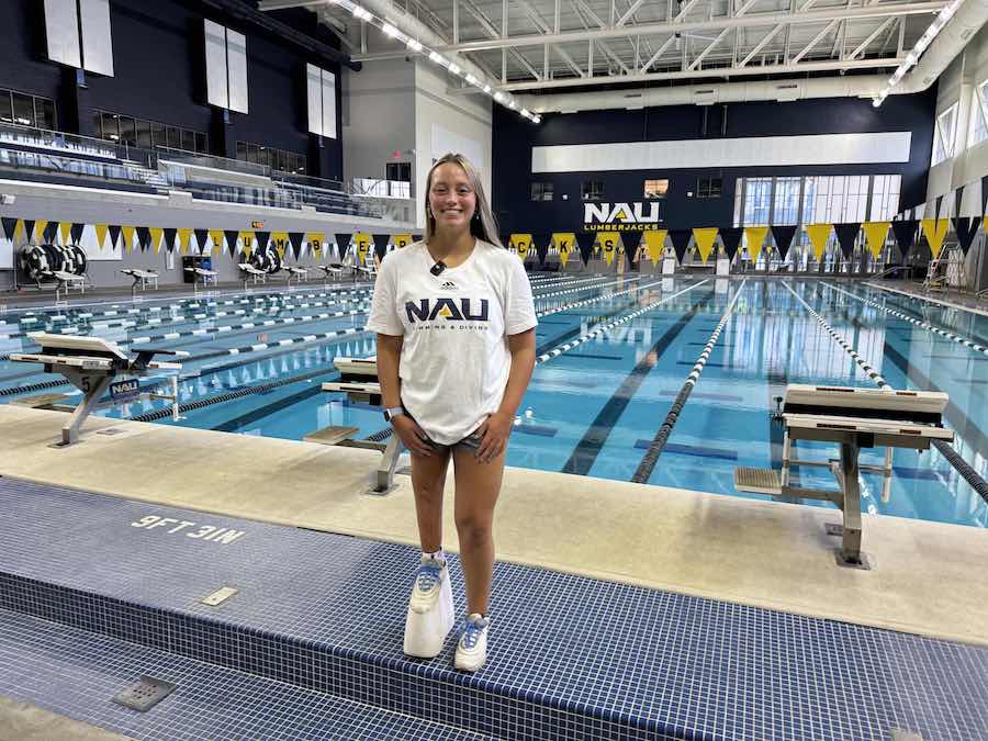 NAU's tweet photo. #HumansOfNAU ππΌ Meet two-time Paralympic Swimmer for @TeamUSA, Keegan Knott πββοΈ
πΊ : https://t.co/xRwfUXZvkv https://t.co/XCojMa02hF