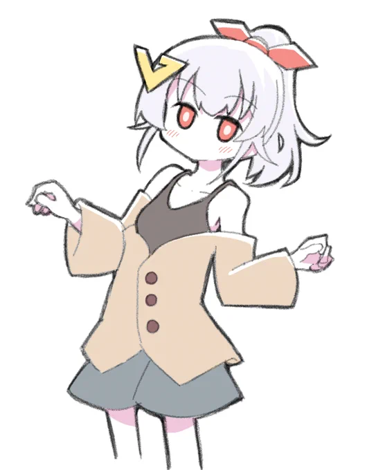 うちのこのクーレちゃんを描きました 