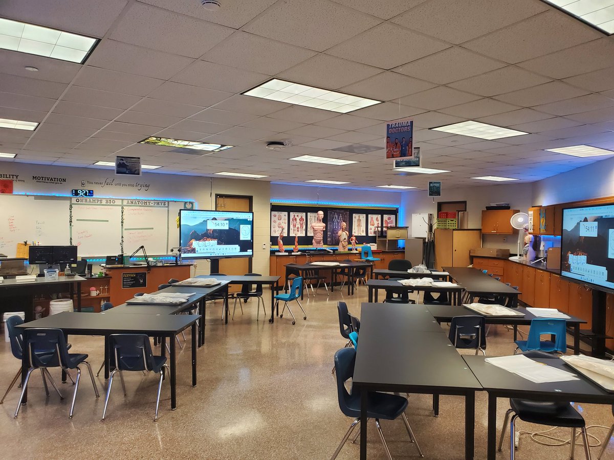 They have been waiting for this!  Getting started today with our major dissection lab/project.
#Anatomy <a href="/KleinOak/">Klein Oak HS</a>