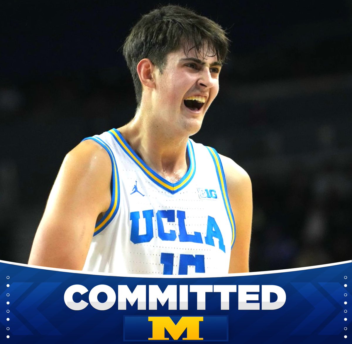 BREAKING: UCLA center transfer Aday Mara has committed to Michigan! 

The 7’3 250 pound sophomore averaged 6.4 points, 4 rebounds, and 1.6 blocks in only 13 minutes per game this season 

Aday was a former 5⭐️ recruit in the 2023 class. He is the #4 ranked center in the transfer