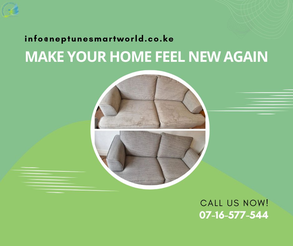 neptunesmtworld's tweet photo. Your sofa deserves this kind of love ๐๏ธ๐
Watch years of dirt disappear in minutes.
Free vacuuming for sofa & mattress!
๐Nairobi | ๐ 0716 577 544
#SofaCleaningMagic #NeptuneSmartWorld #NairobiCleaners #DeepCleanChallenge #MattressCare #KenyaCleaningTok Ngong Nairobi Nandi https://t.co/1x4gUzb4Vc