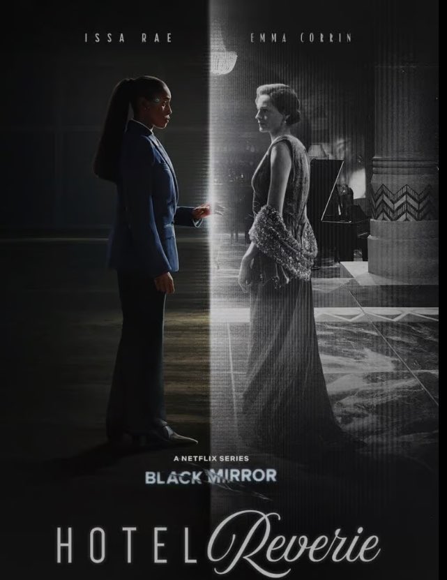 michelledaviis's tweet image. What a fcking masterpiece. The best part is that you don&apos;t expect it to be so good when you start watching, but after some moments you&apos;re just getting lost in falling emotions. The best episode ever.

#hotelreverie #BlackMirror7 #blackmirror