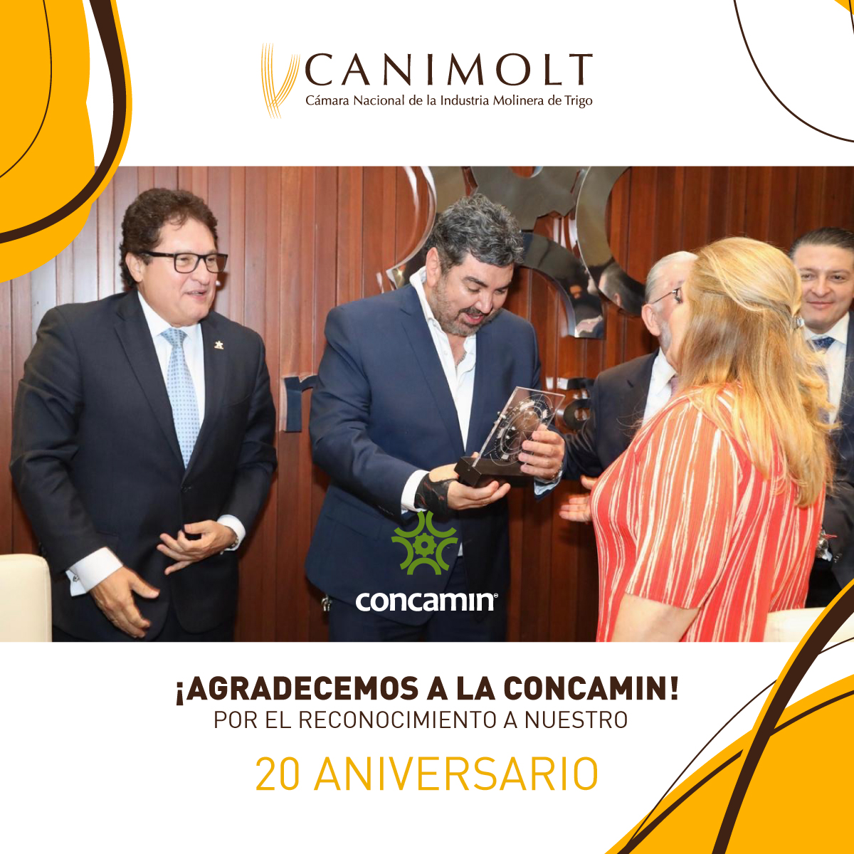 Cámara Nacional de la Industria Molinera de Trigo tweet media
