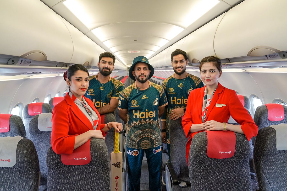 A signature of trust, a flight of legacy 💛

Peshawar Zalmi 🤝 <a href="/flyjinnah/">flyjinnah</a> 

#Zalmi #ZalmiXFlyJinnah #YellowStorm #ZalmiXLegacy