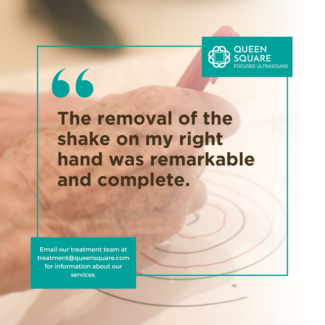 QueenSquareFUS's tweet image. For many people living with Tremor, simple tasks like writing, eating, or holding a cup of tea become a daily struggle.
That’s why results like this speak volumes.
🔗 - vist.ly/3mzkj3i
#FocusedUltrasound #TremorRelief #EssentialTremor #ParkinsonsTremor #LifeAfterTremor