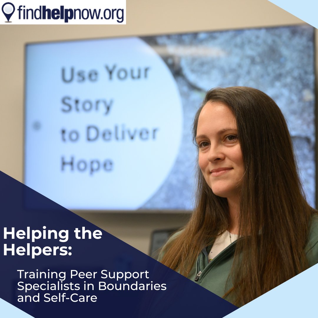 findhelpnowky's tweet photo. New training supports peer support specialists in setting boundaries &amp; practicing self-care. A collab between @VoicesOfHopeLex  &amp; @kiprcnews is helping build a stronger recovery workforce. 
Read more: https://t.co/lm7NngICMB
#PeerSupport #SelfCare #RecoveryMatters https://t.co/EYu1eqdHoK
